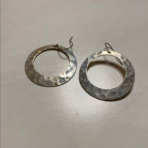 Silver Hoop Earrings